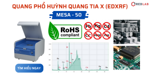 MÁY QUANG PHỔ HUỲNH QUANG TIA X (XRF) HORIBA MESA-50 - Đo đa nguyên tố - Tiêu chuẩn RoHS, HF, ELV