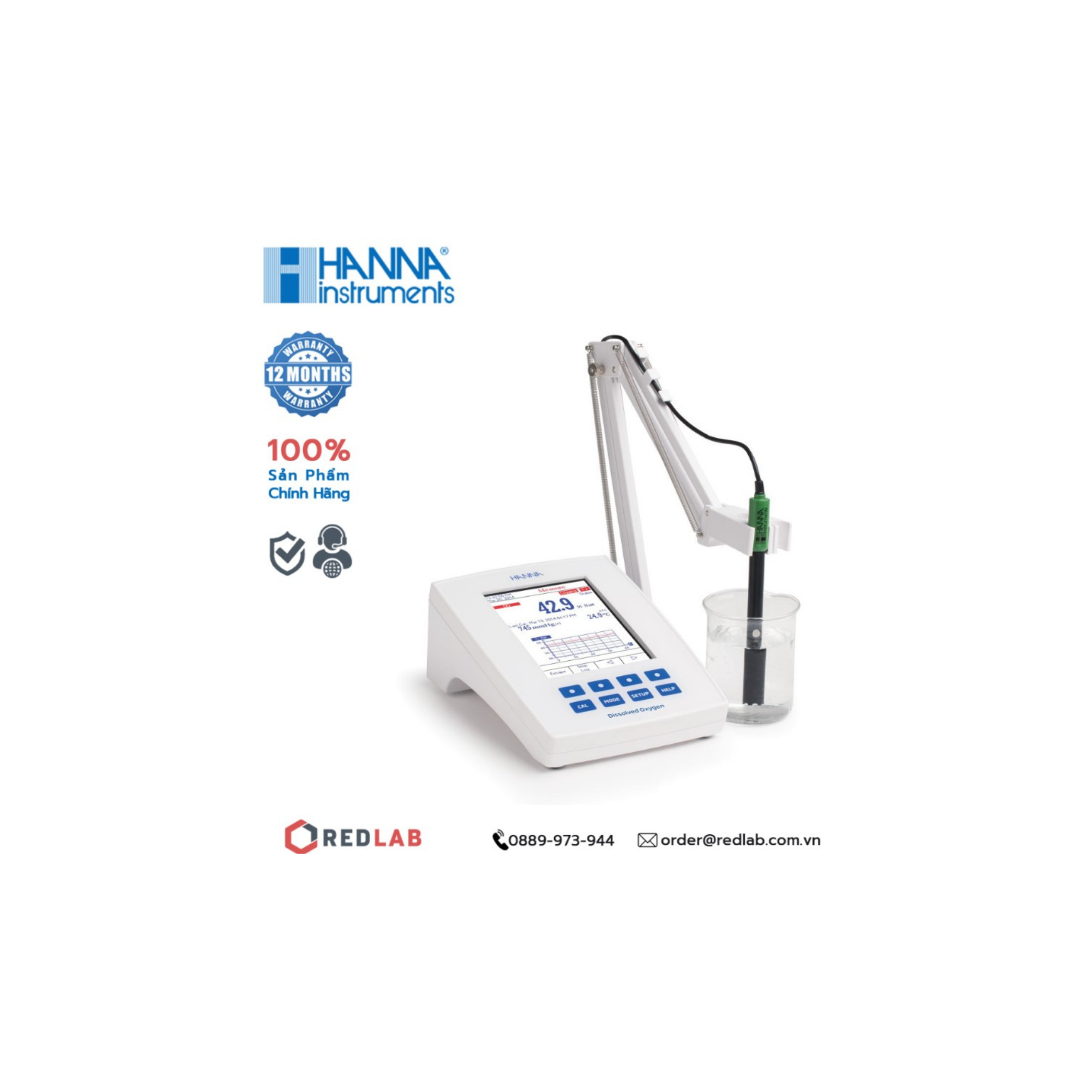 TOP 5 MÁY ĐO OXY HÒA TAN (DO) TIÊN TIẾN NHẤT HANNA