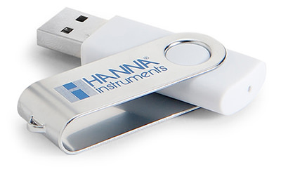 Ghi dữ liệu tự động với USB kèm theo máy HANNA HI2030-02 - REDLAB 7