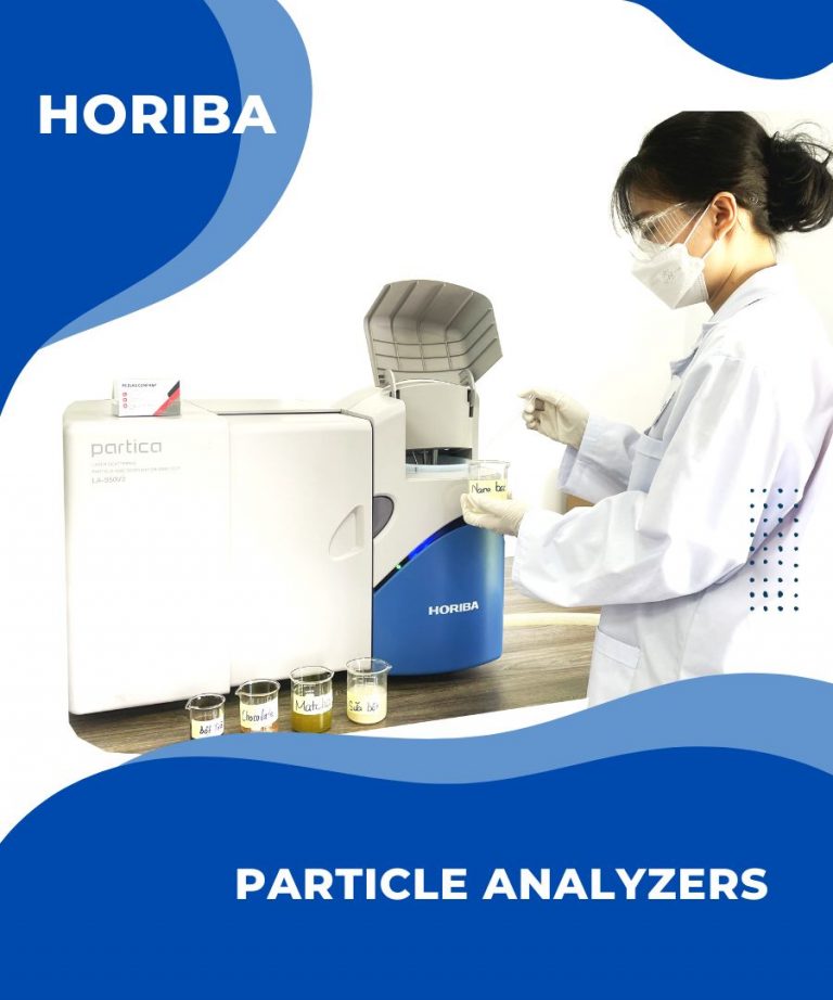 Horiba particle analyser redlab